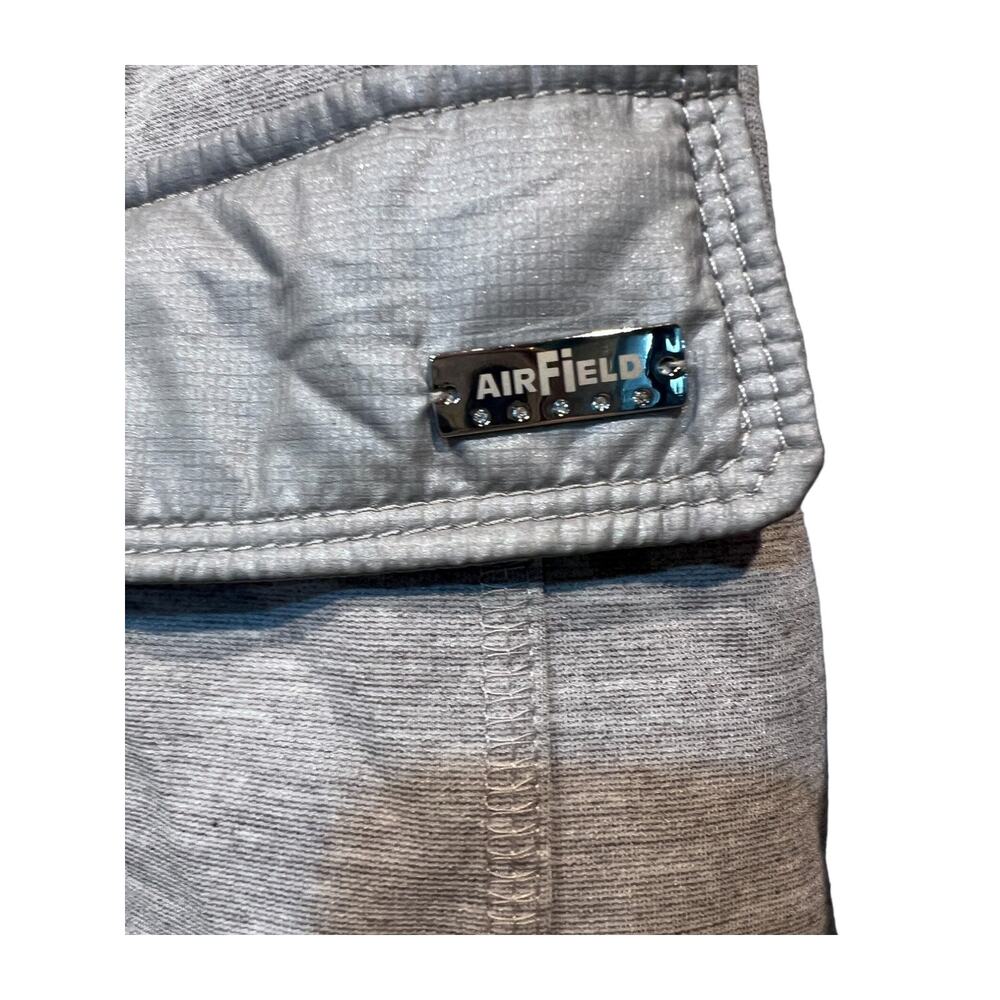 Airfield Jacket Womens Full Zip Fitted Faux Pockets Round Neck Measures Small - Picture 9 of 14